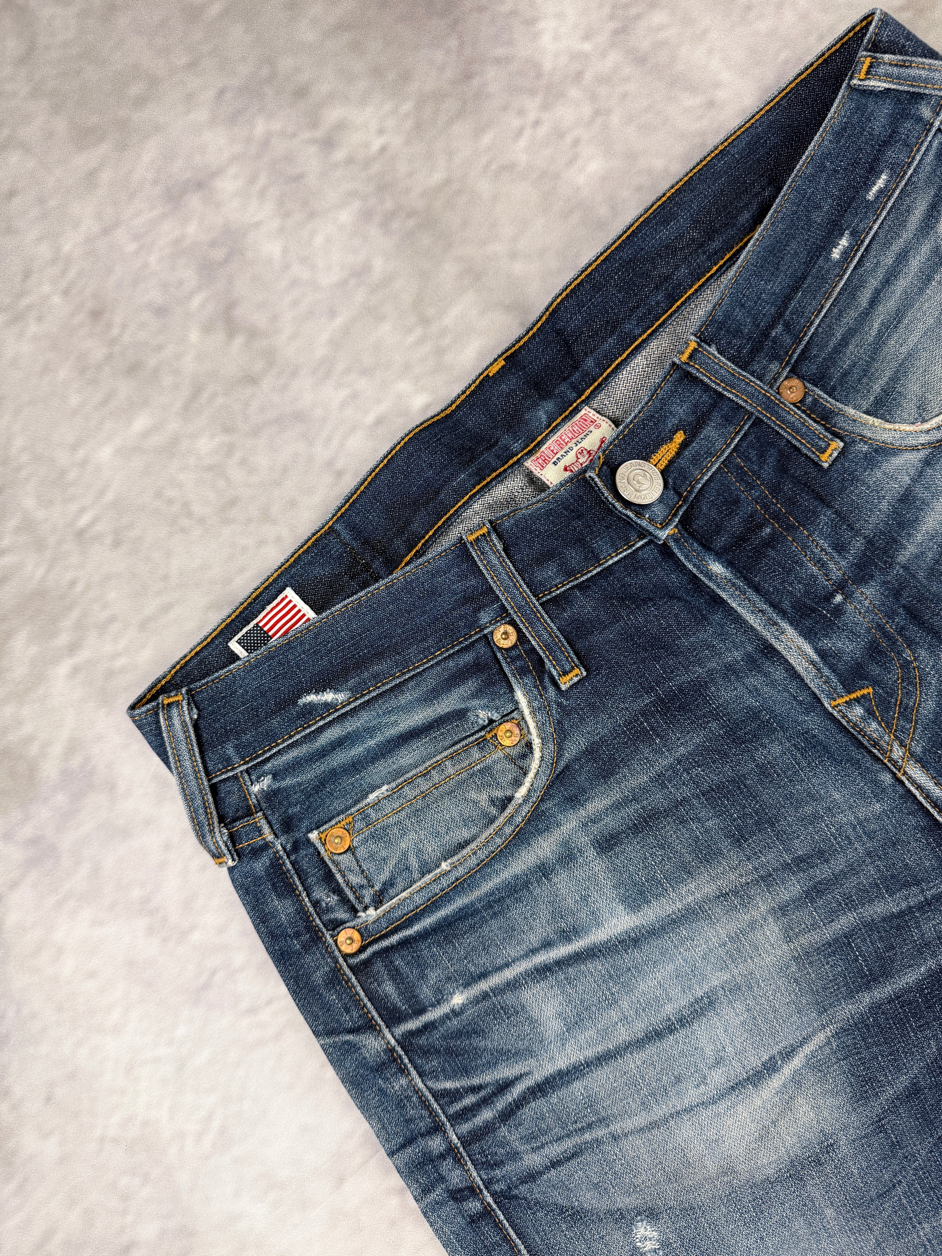 Rare True Religion Washed Jeans W33 / L33 (M)