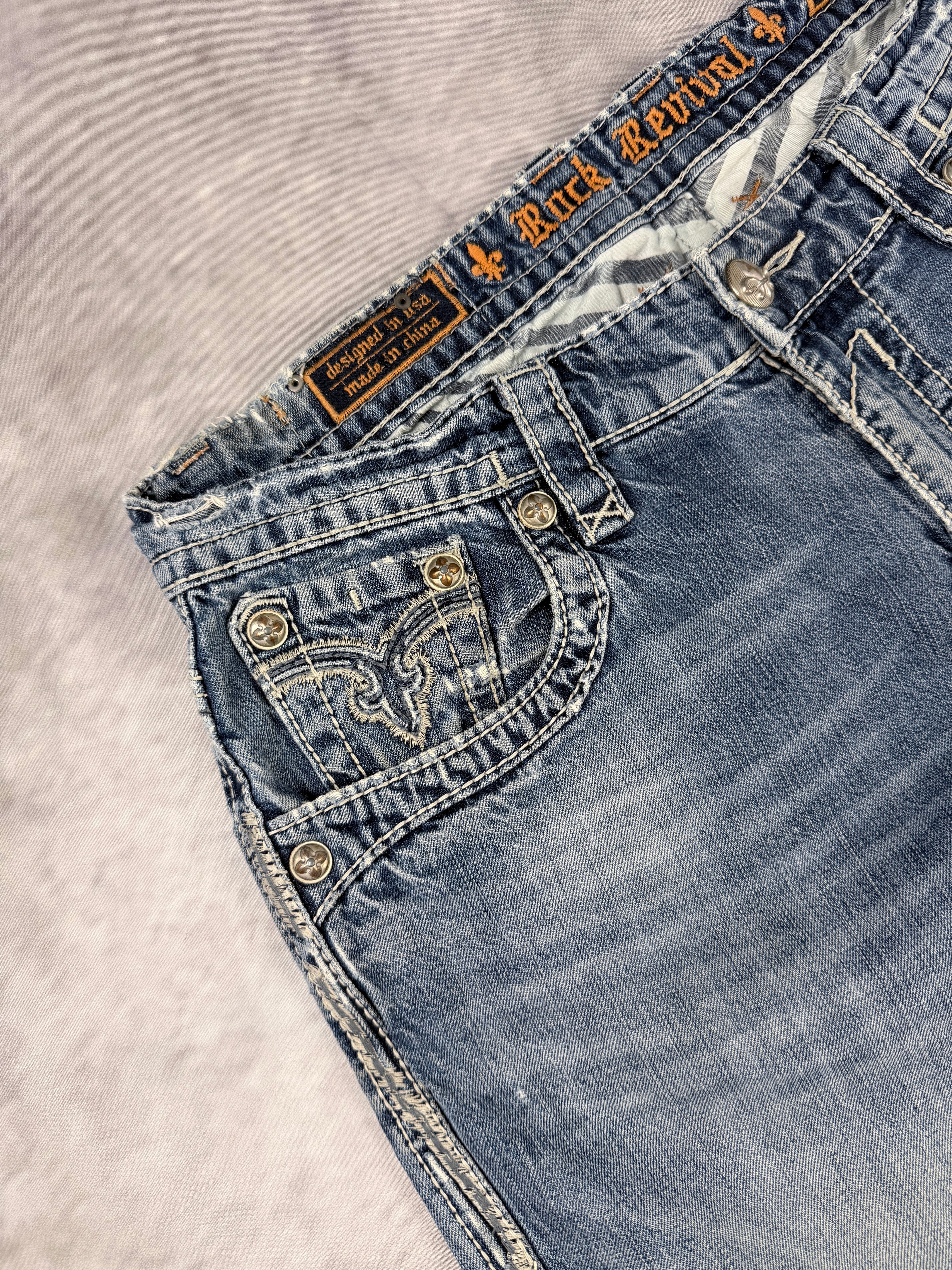 Rock Revivals Relaxed Fit Jeans W36 / L36 (XL)