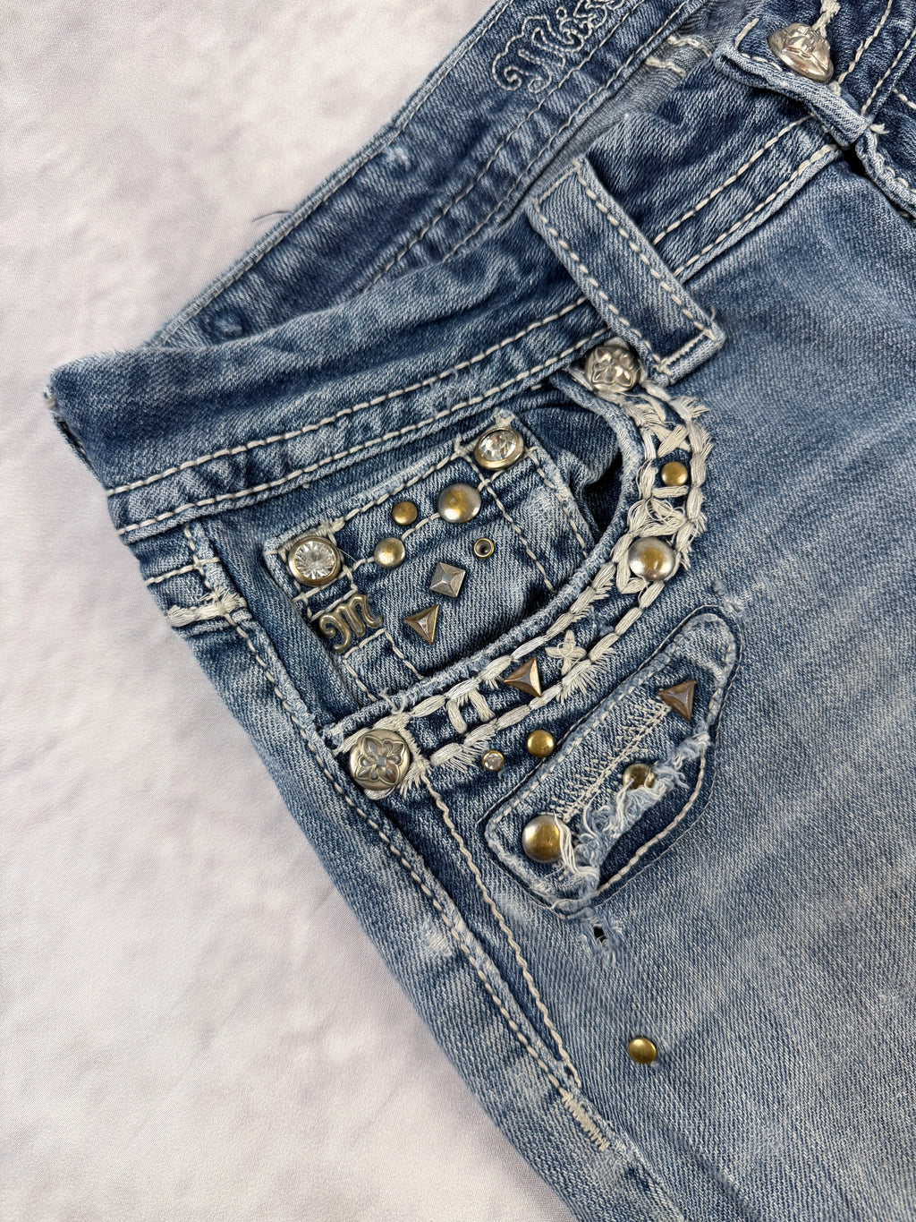Miss Me Bootcut Fit Jeans W29 / L30 (XS)