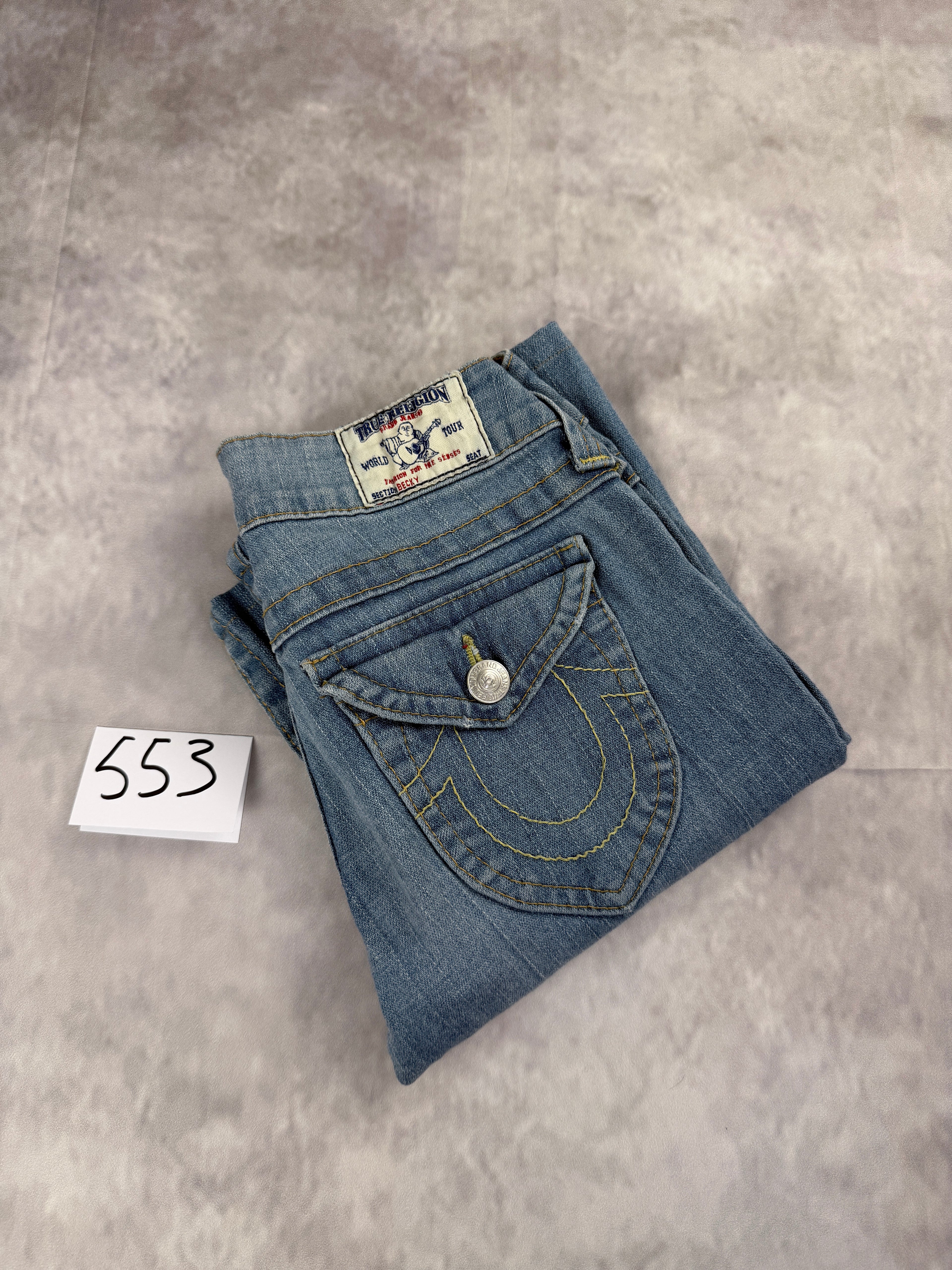 True Religion flared Jeans W24 / L30 (XS)