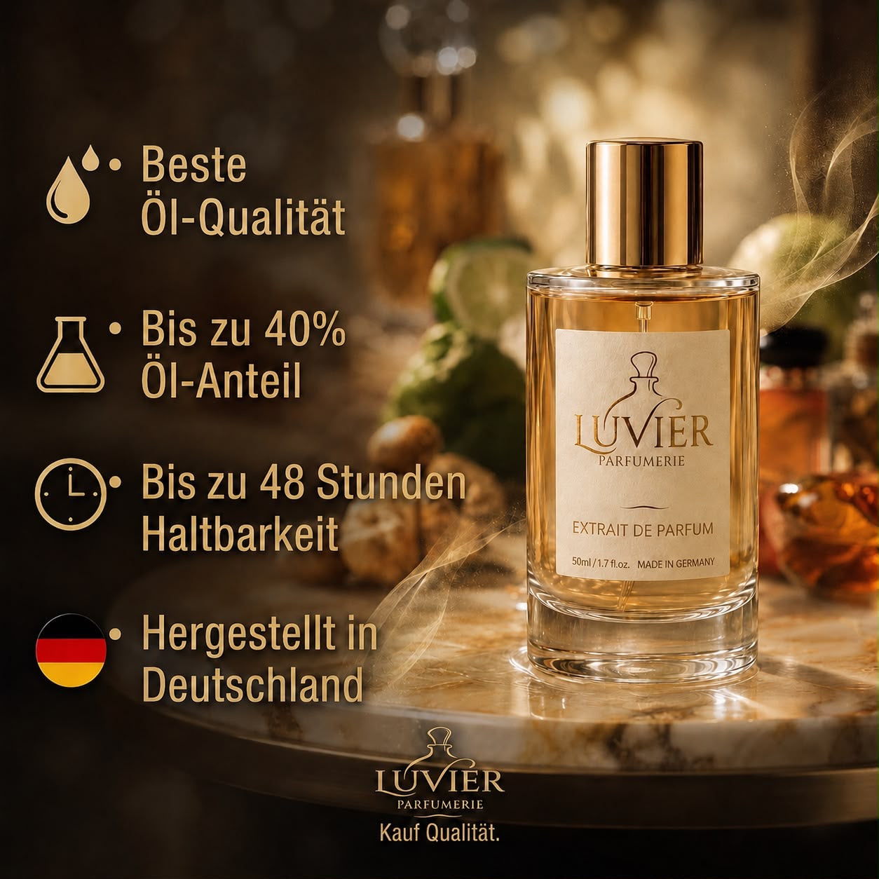 Luvier parfümerie – Pharoa Oud (Extrait de Parfum)
