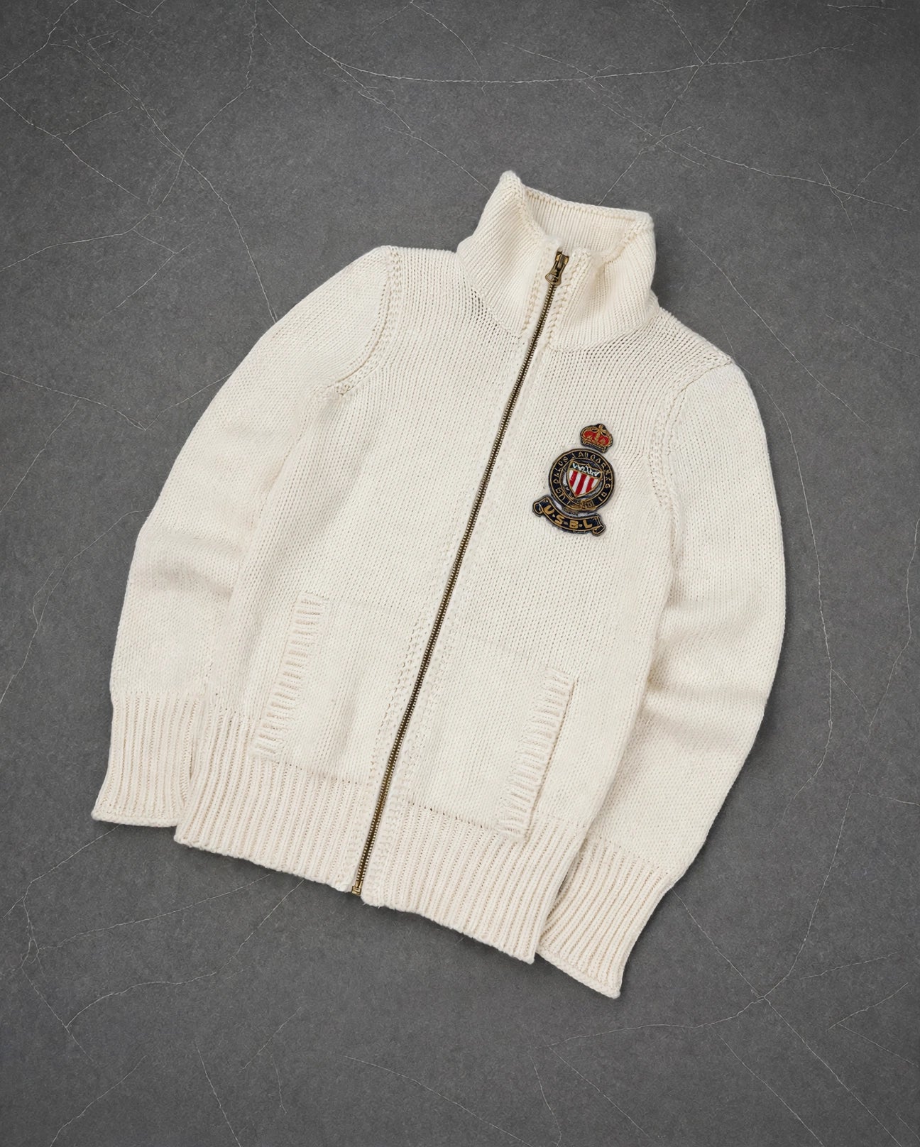 Vintage Ralph Lauren cardigan (XS)