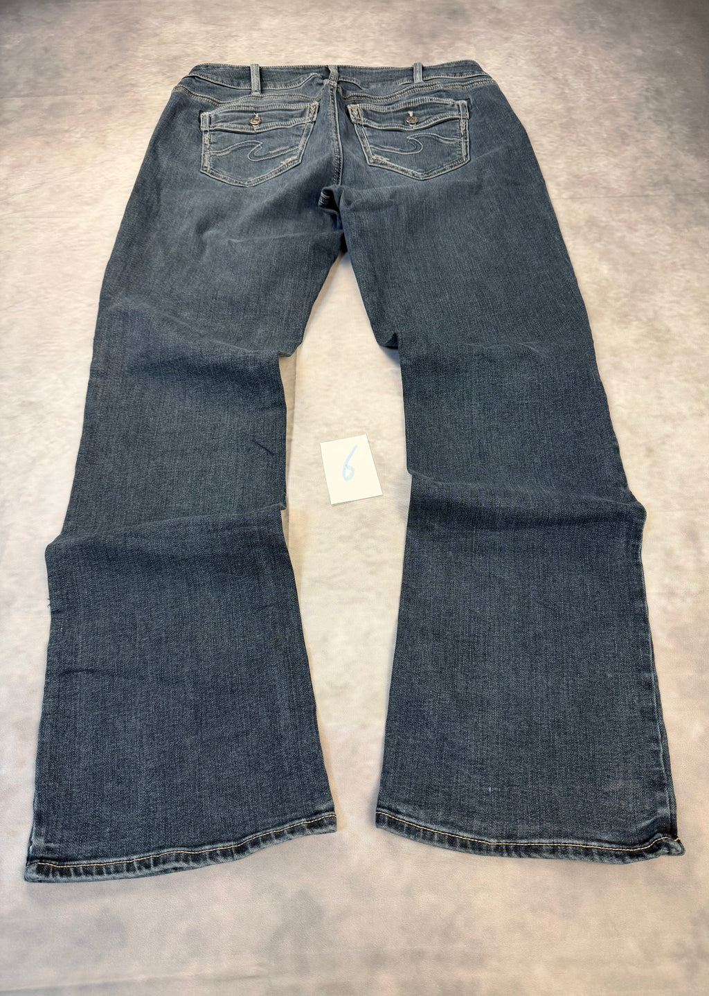 Silver Vintage Jeans W33 / L34 (M)