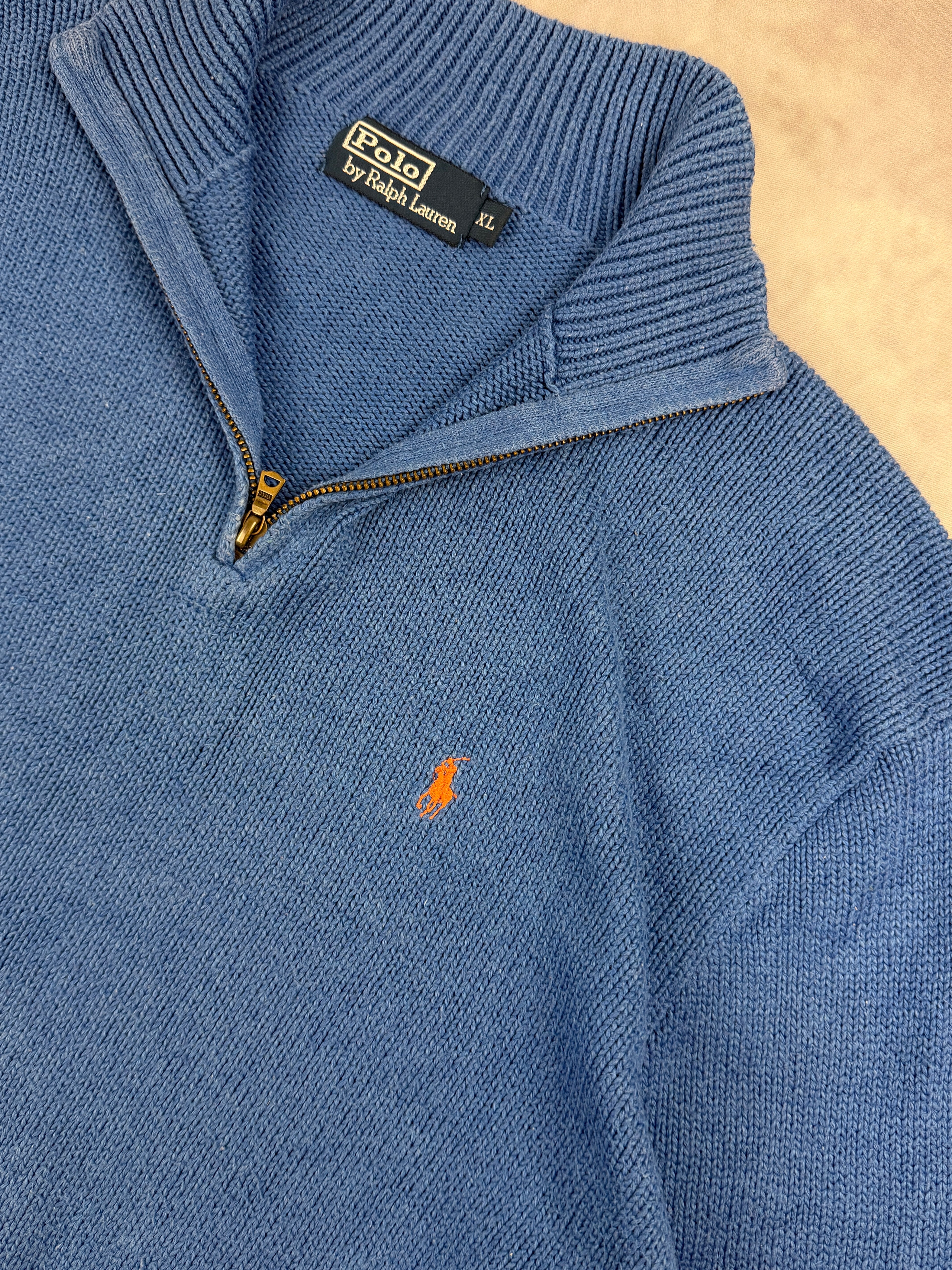 Ralph Lauren half zip Sweater (XL)