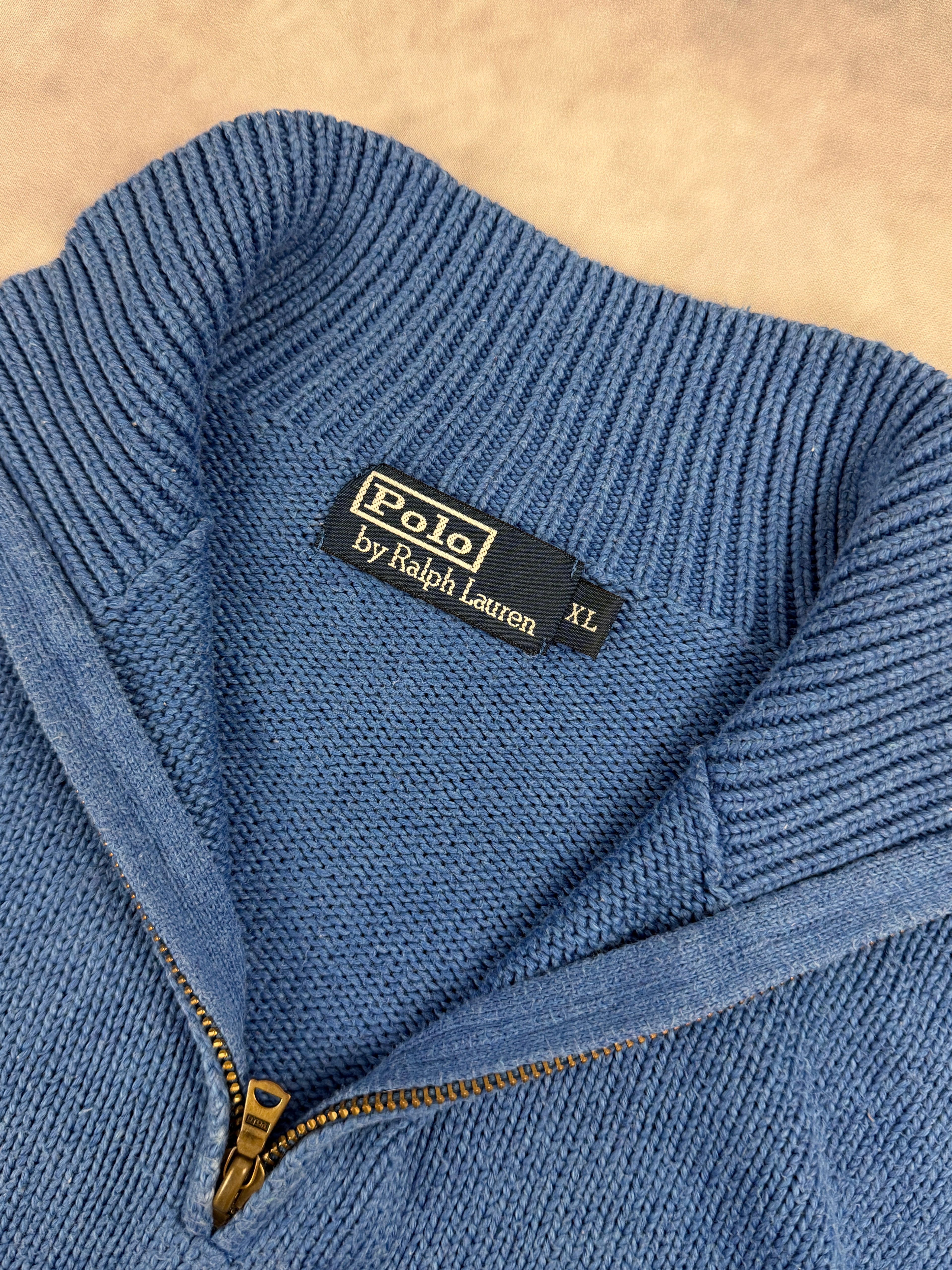 Ralph Lauren half zip Sweater (XL)