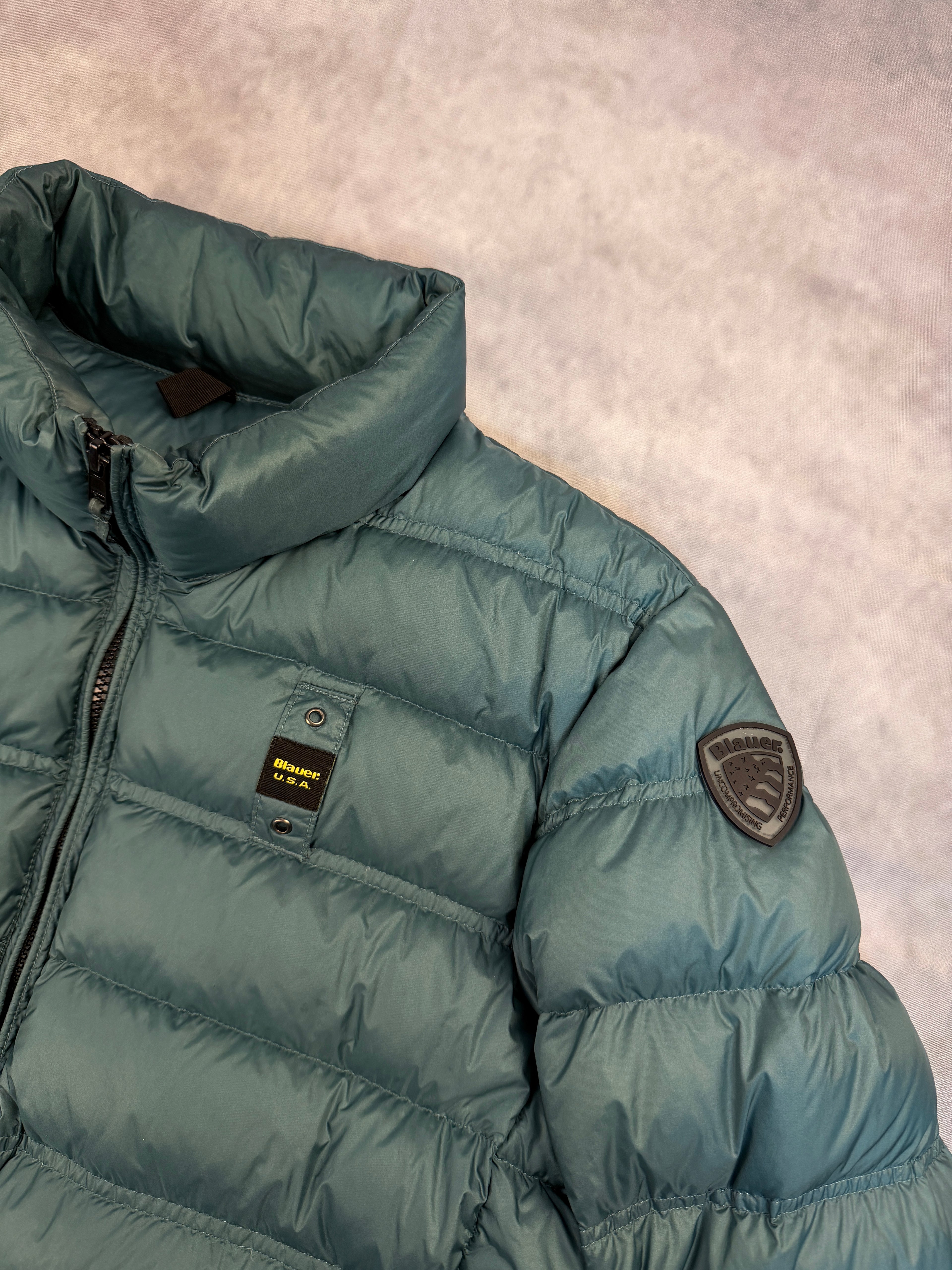 Blauer Puffer Jacket (M)