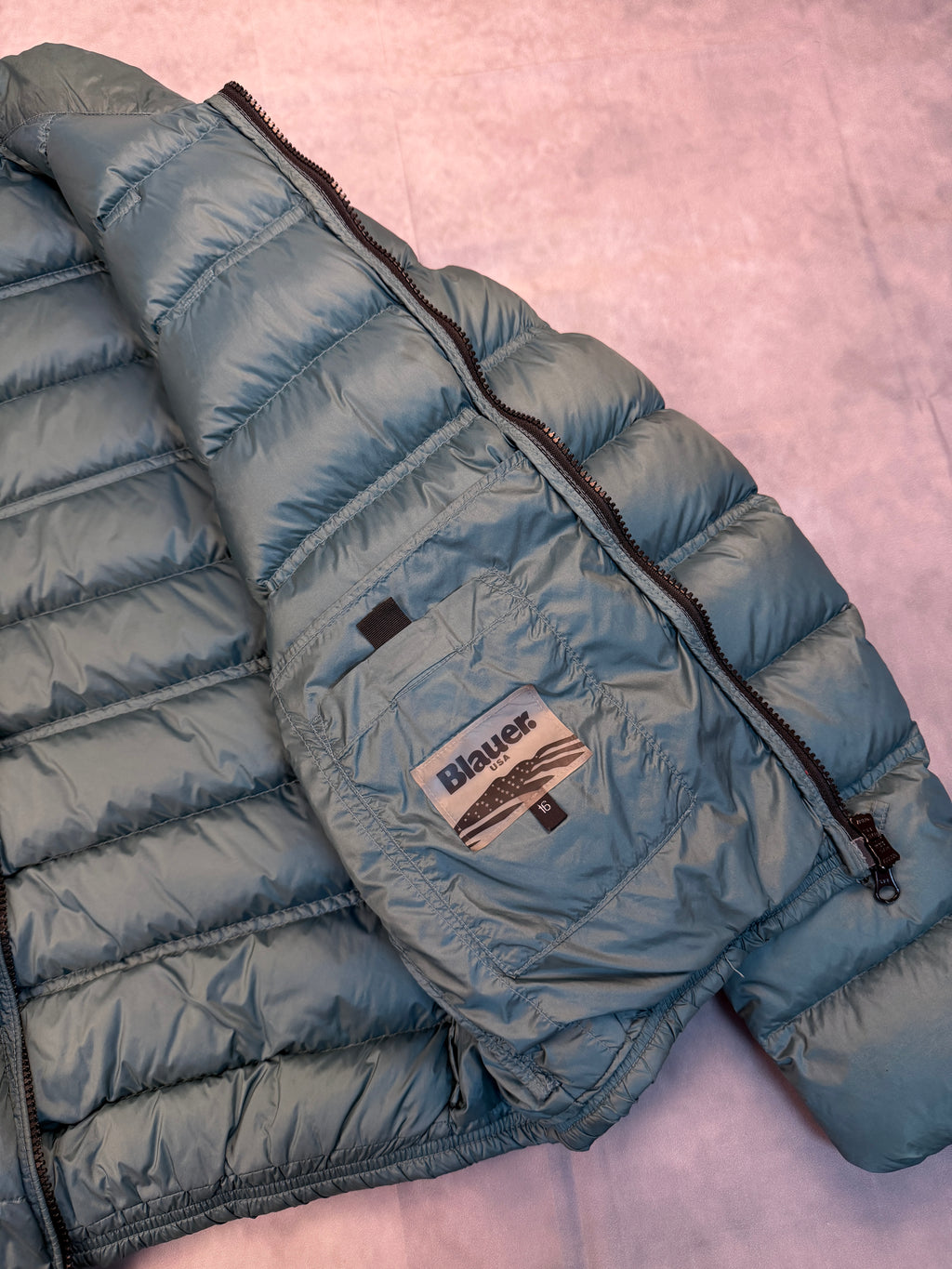 Blauer Puffer Jacket (M)