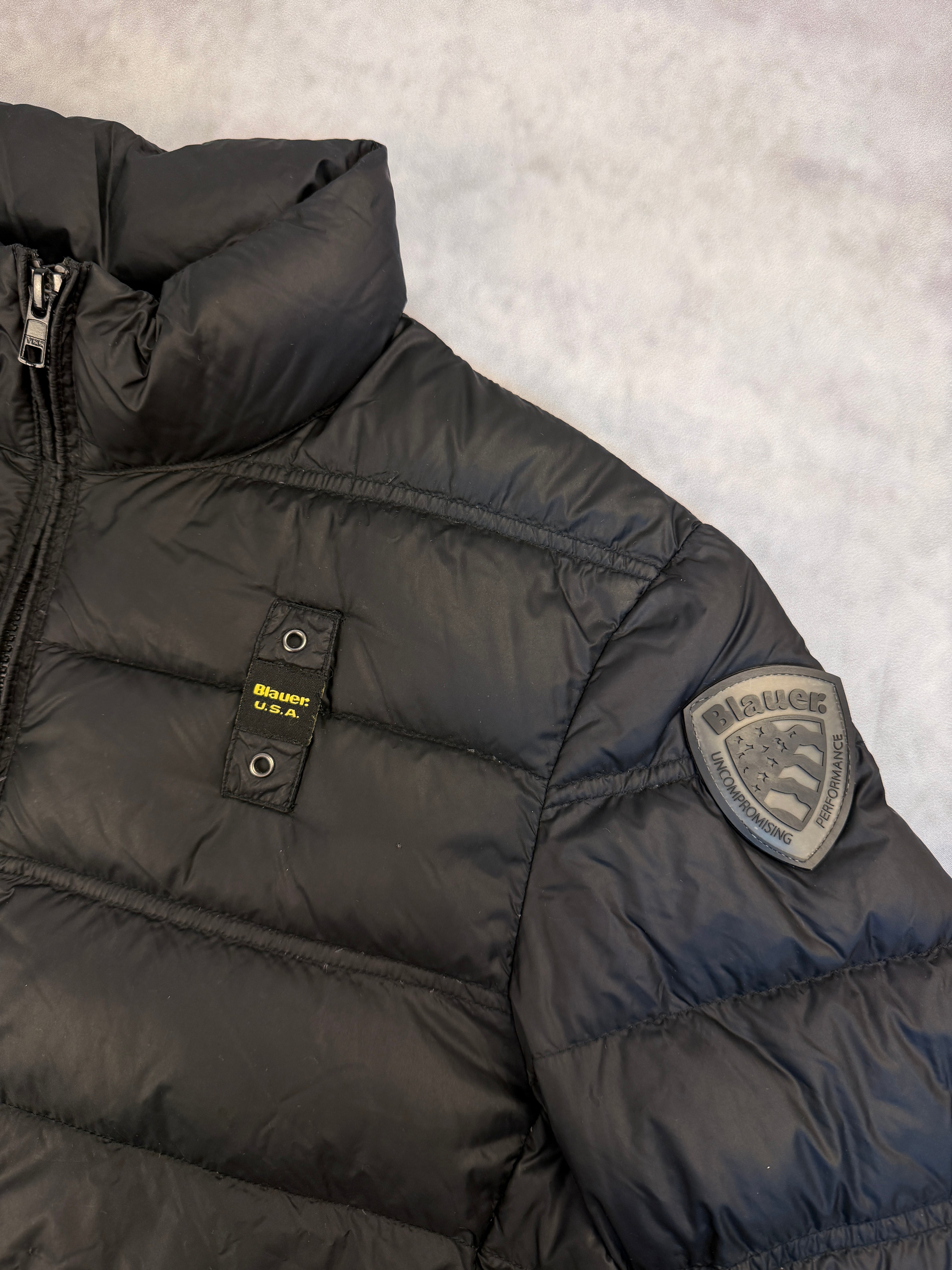 Blauer Puffer Jacket (S)
