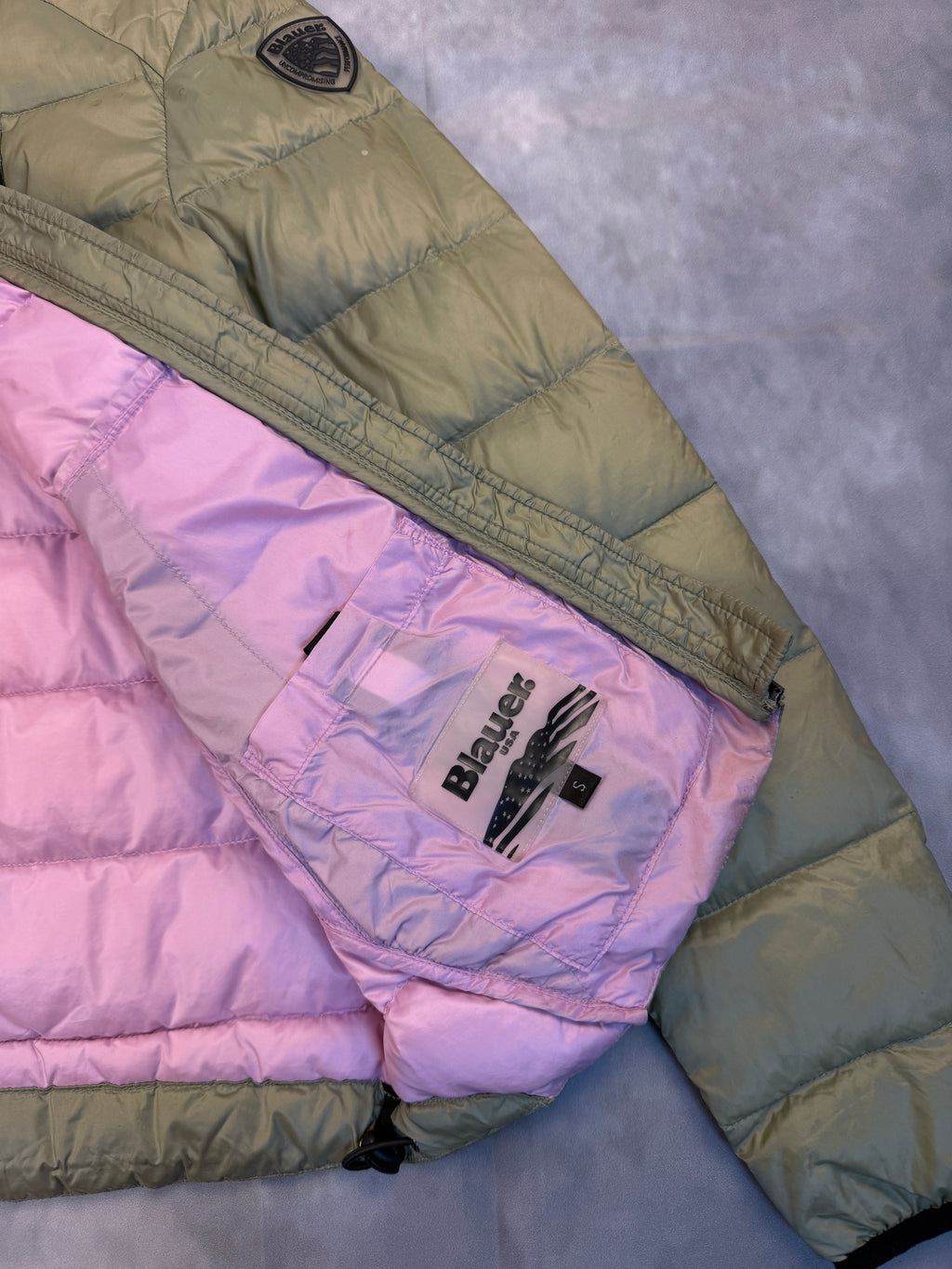 Blauer Puffer Jacket (women S)