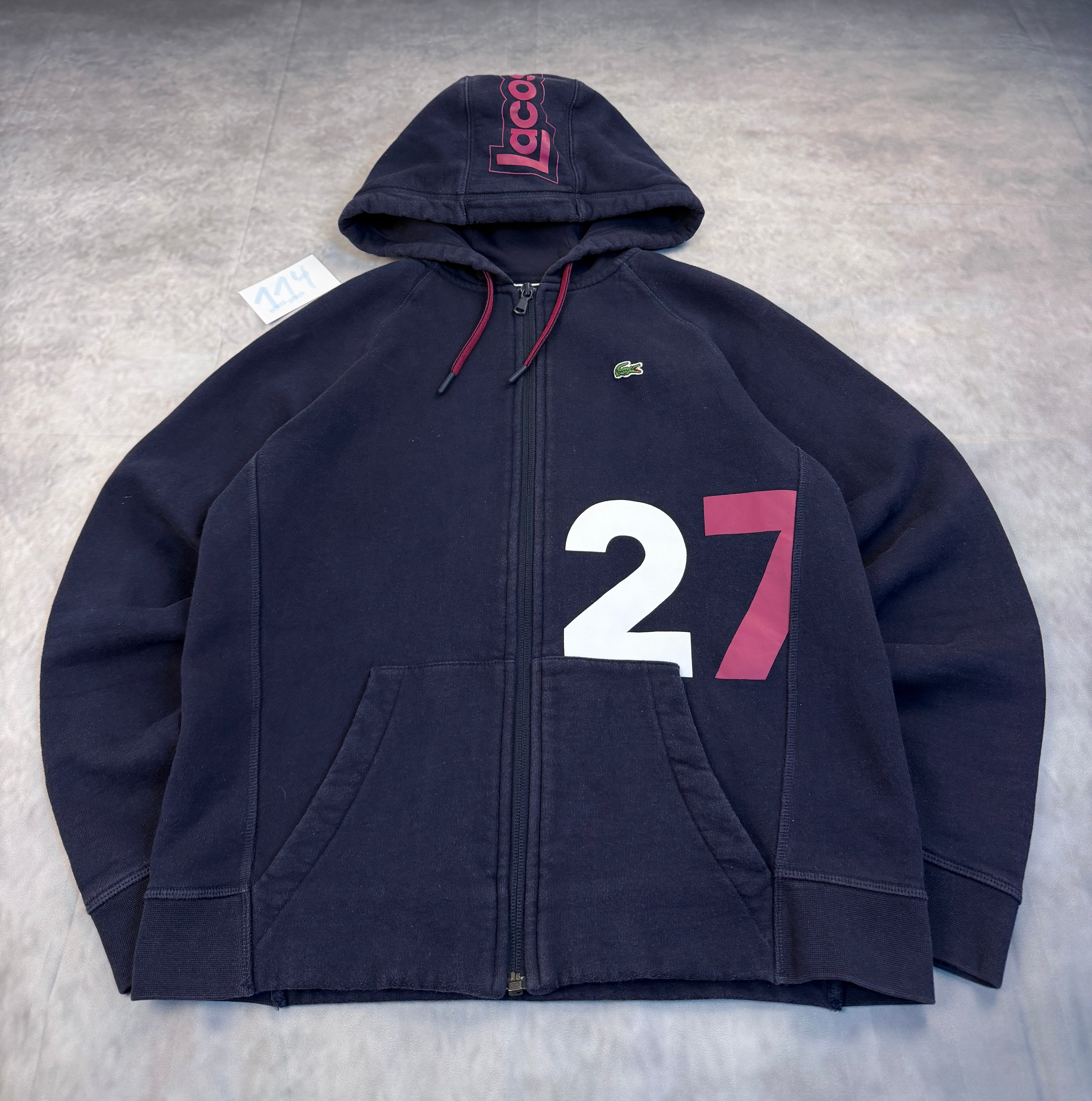 Lacoste Zip hoodie (S)