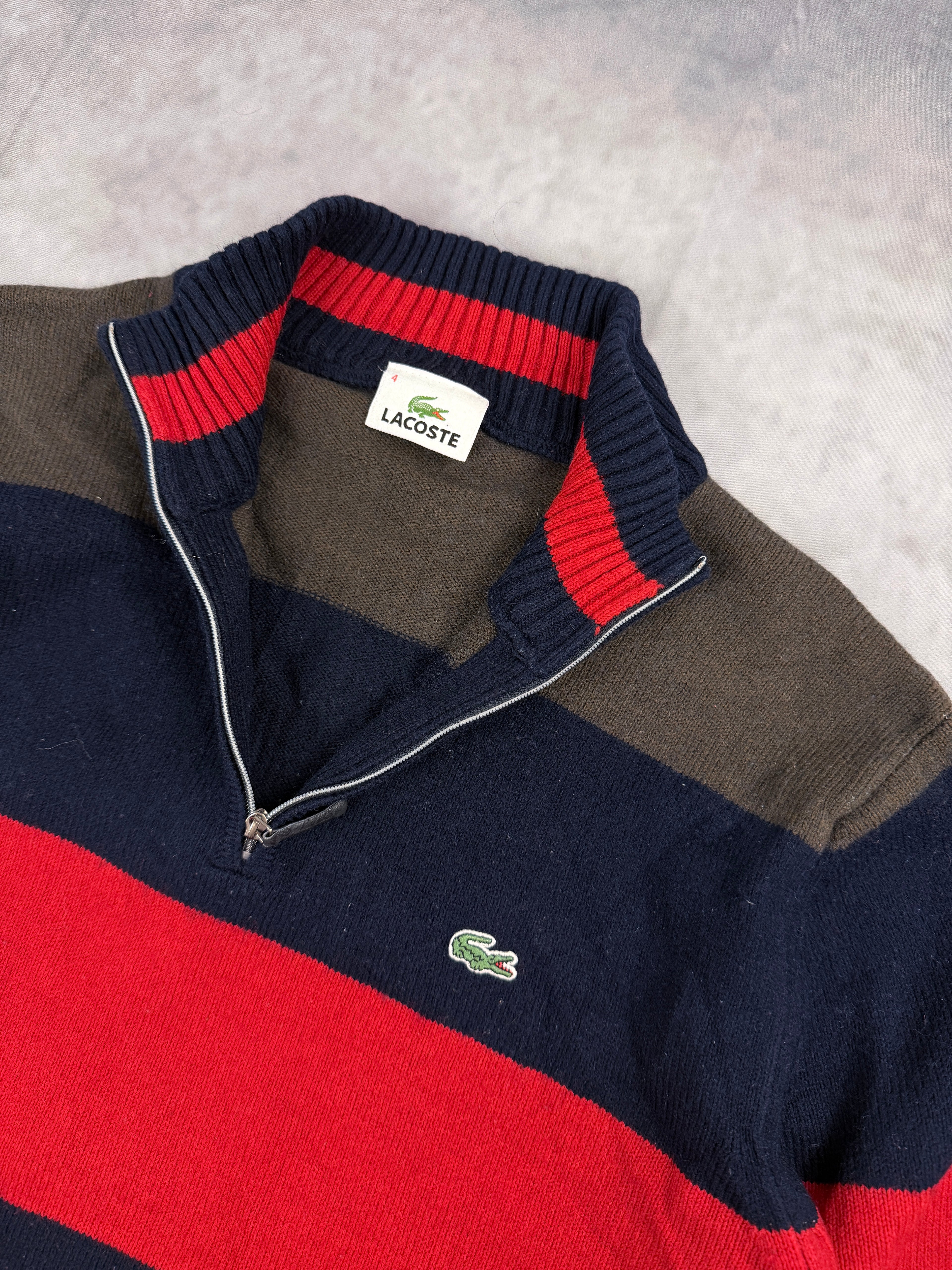 Lacoste Half Zip Sweater (S)