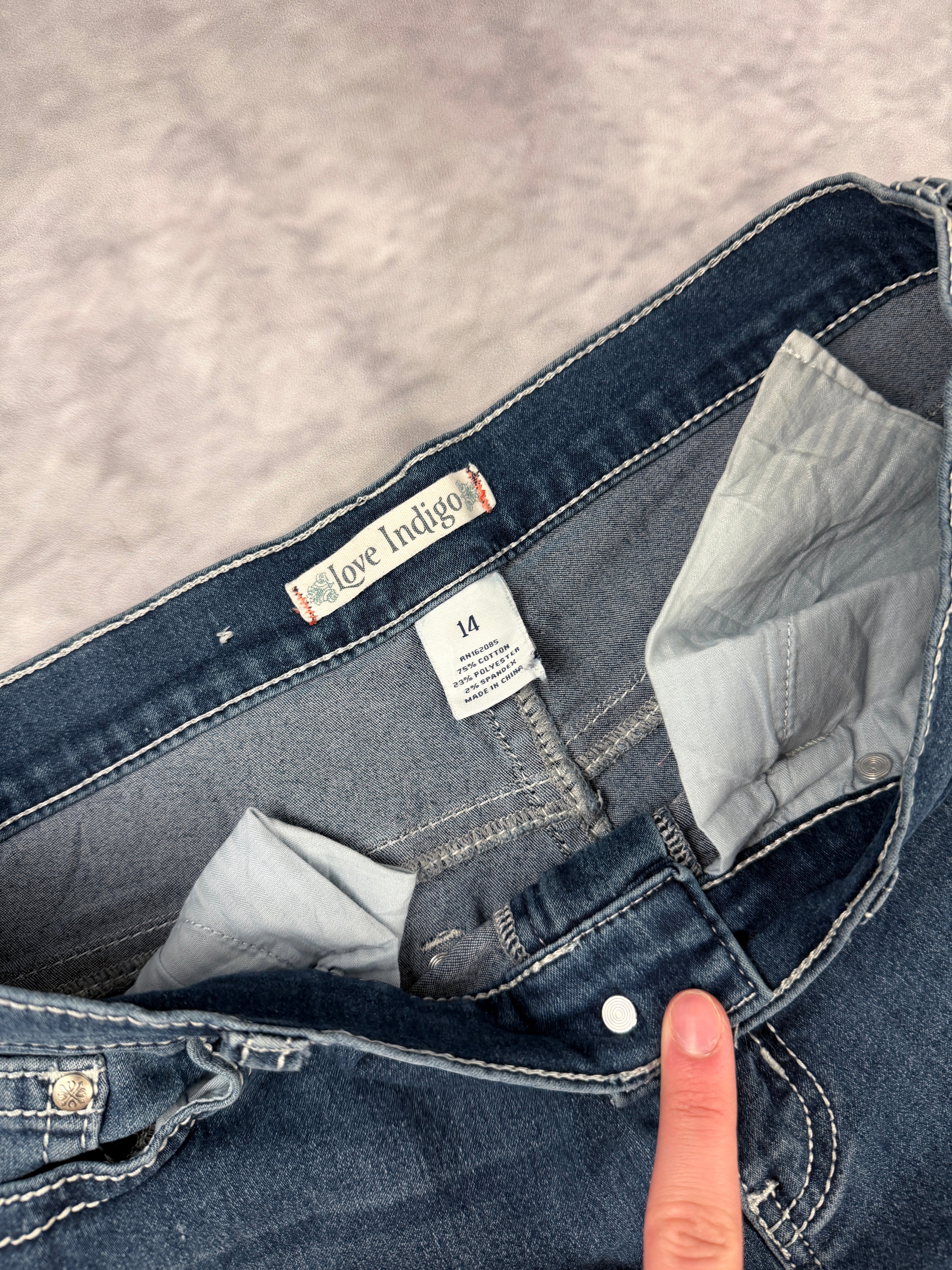 Indigo Jeans W33/L30 (M)