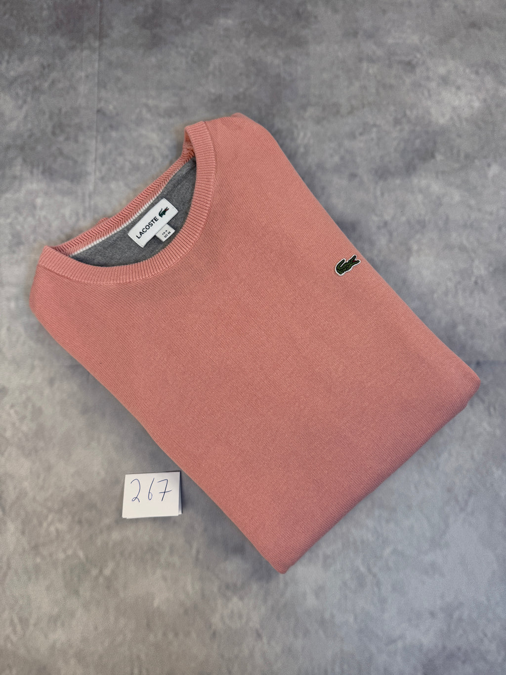 Lacoste Sweater Pink (M)