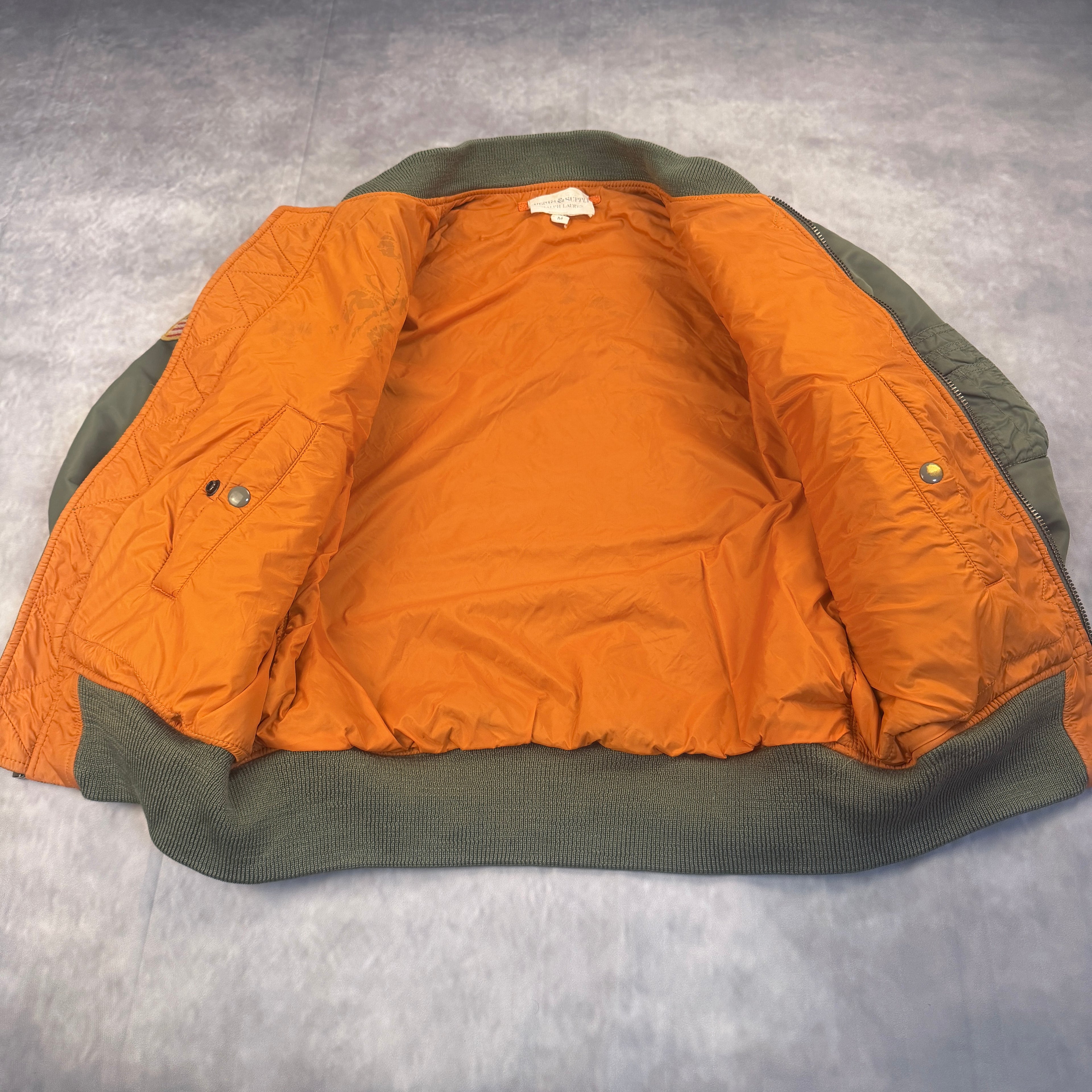 Rare Ralph Lauren Bomber Jacket (M)